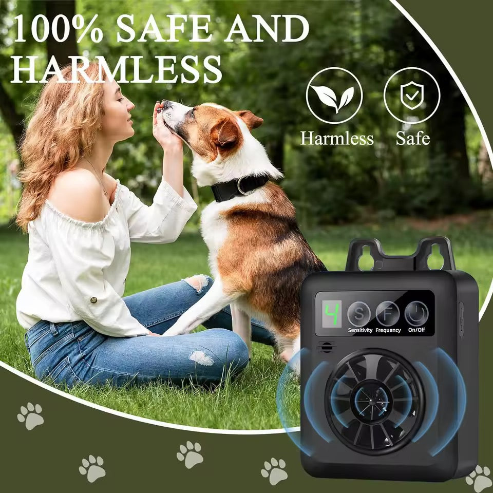 Outdoor Bark Control Device | Weatherproof Ultrasonic & Rechargeable