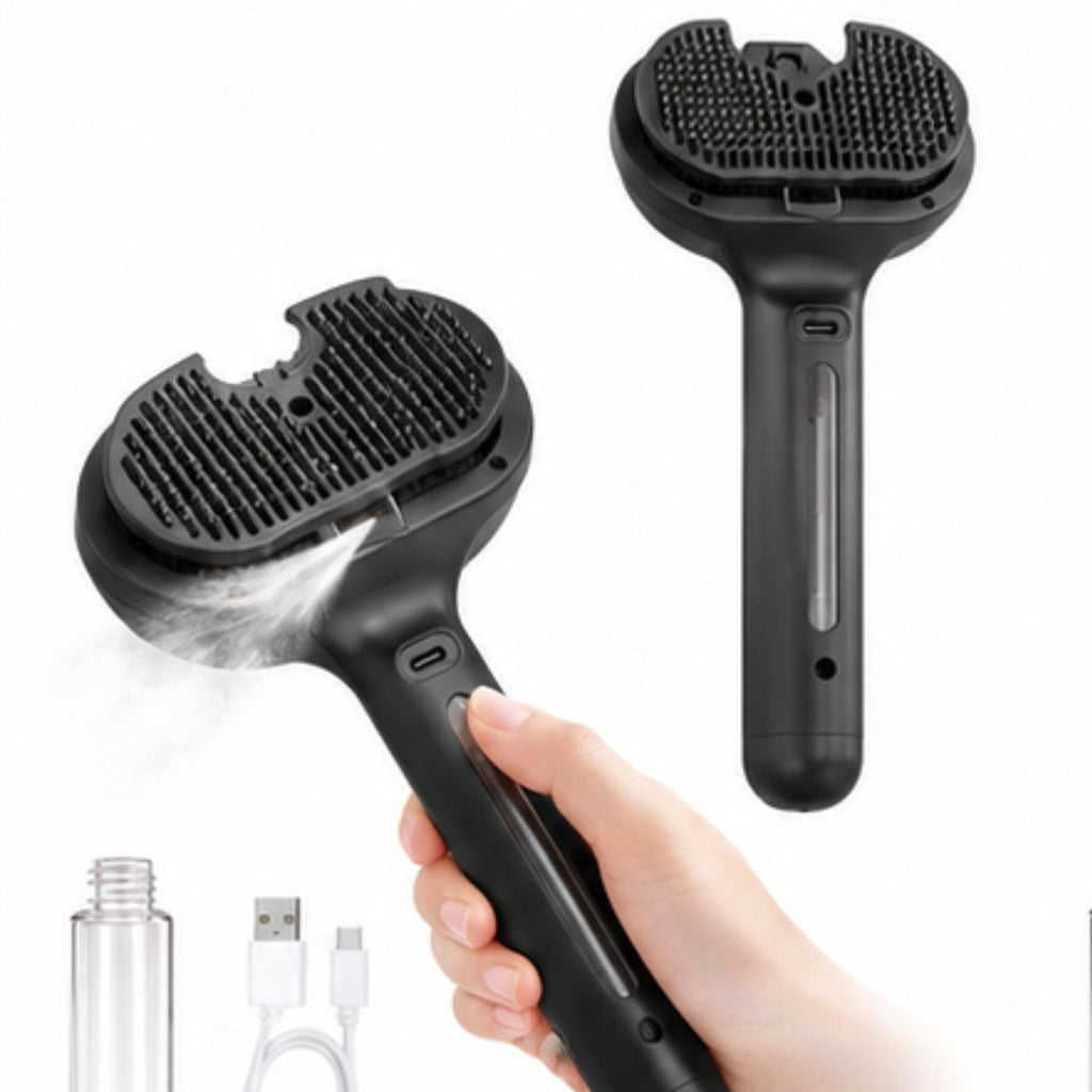 Self-Cleaning Pet Comb for Dogs & Cats