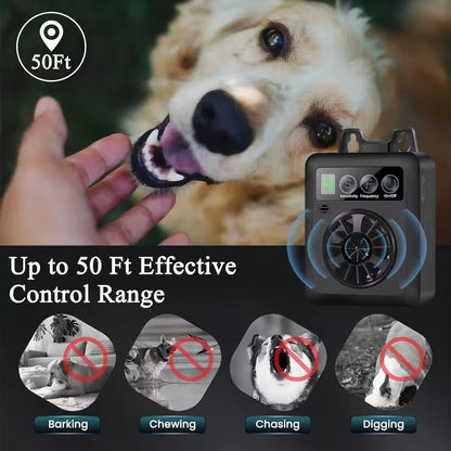 Outdoor Bark Control Device | Weatherproof Ultrasonic & Rechargeable