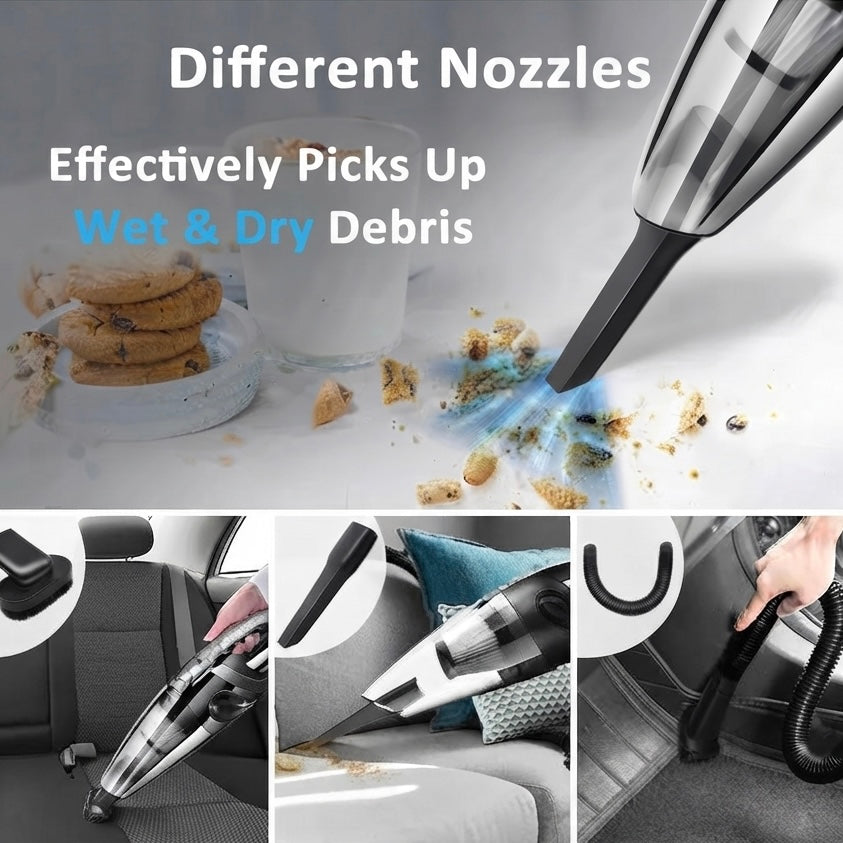 Handheld Vacuum for Pet Hair | 9000Pa Cordless Cyclone & Lightweight