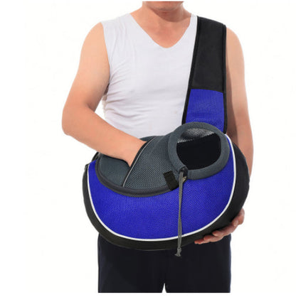 Crossbody Pet Carrier Bag for Small Dogs & Cats