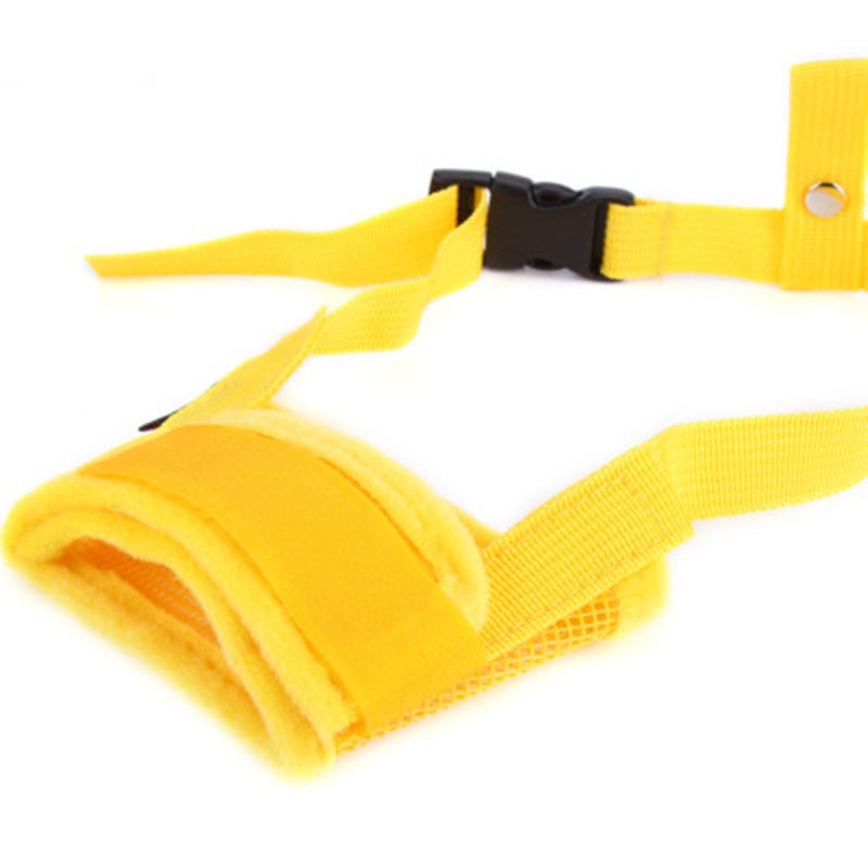 Adjustable Breathable Pet Muzzle for Dogs