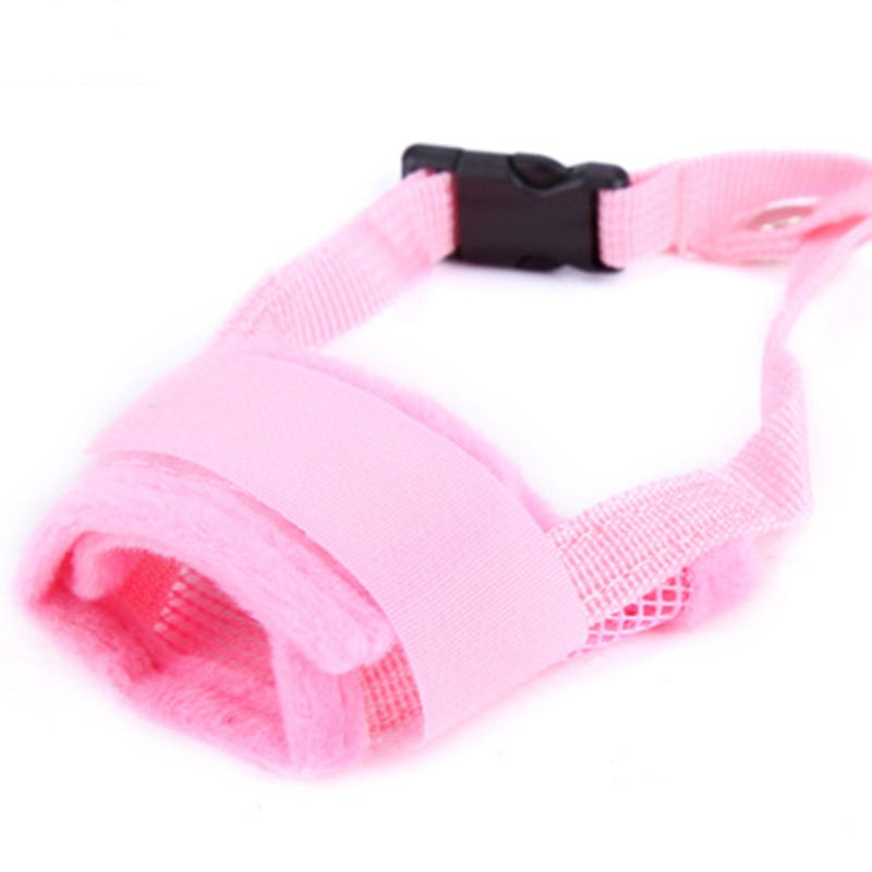 Adjustable Breathable Pet Muzzle for Dogs