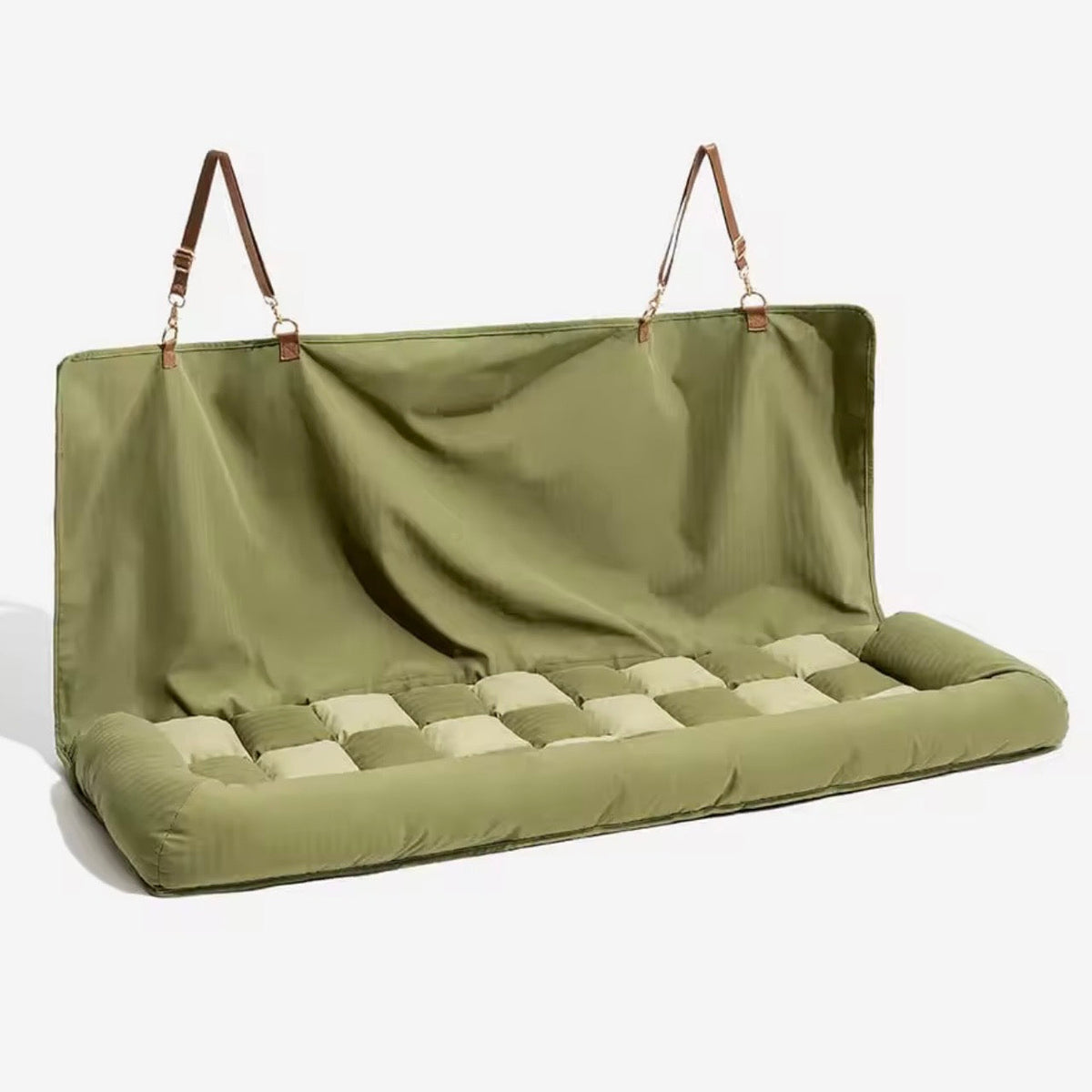Large Dog Car Seat Bed | Waterproof Bolstered Travel Nest Anti-Slip
