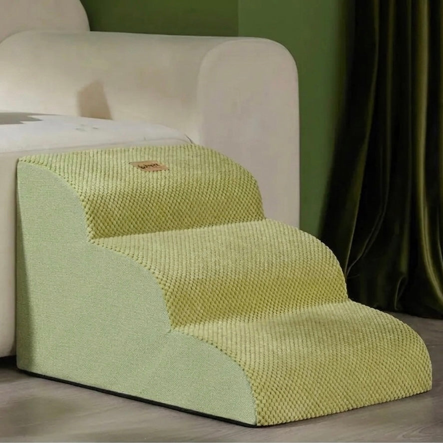 Orthopedic Dog Stairs That Protect Joints | Foam Steps & Non-Slip Base