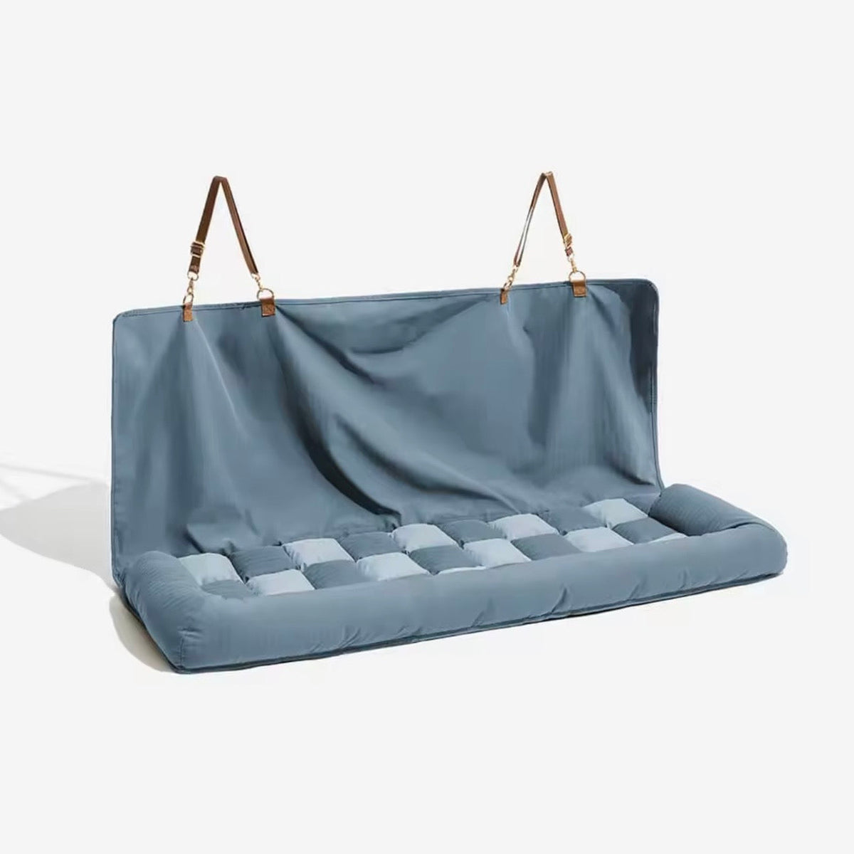 Large Dog Car Seat Bed | Waterproof Bolstered Travel Nest Anti-Slip