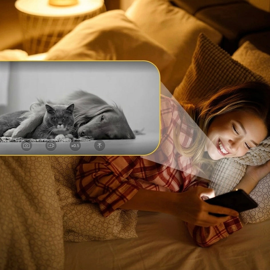 Smart Indoor Pet Camera for Peace of Mind