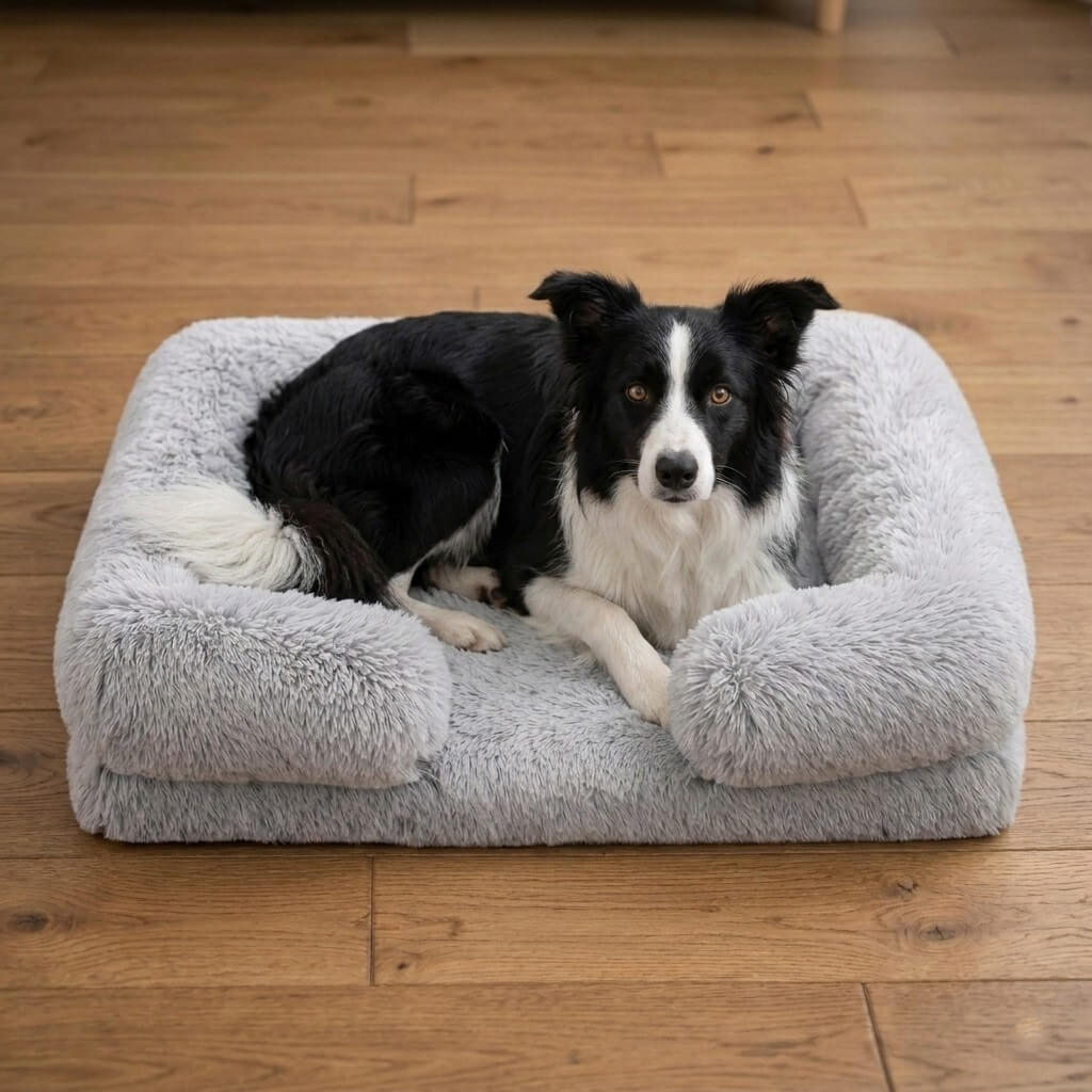 Orthopedic Dog Bed for Joint Relief | Bolster Foam Support