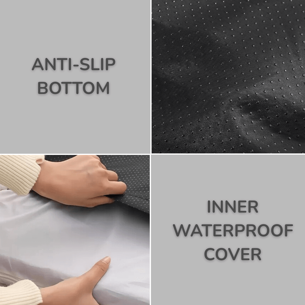 Orthopedic Dog Bed for Joint Relief | Bolster Foam Support
