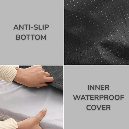 Orthopedic Dog Bed for Joint Relief | Bolster Foam Support