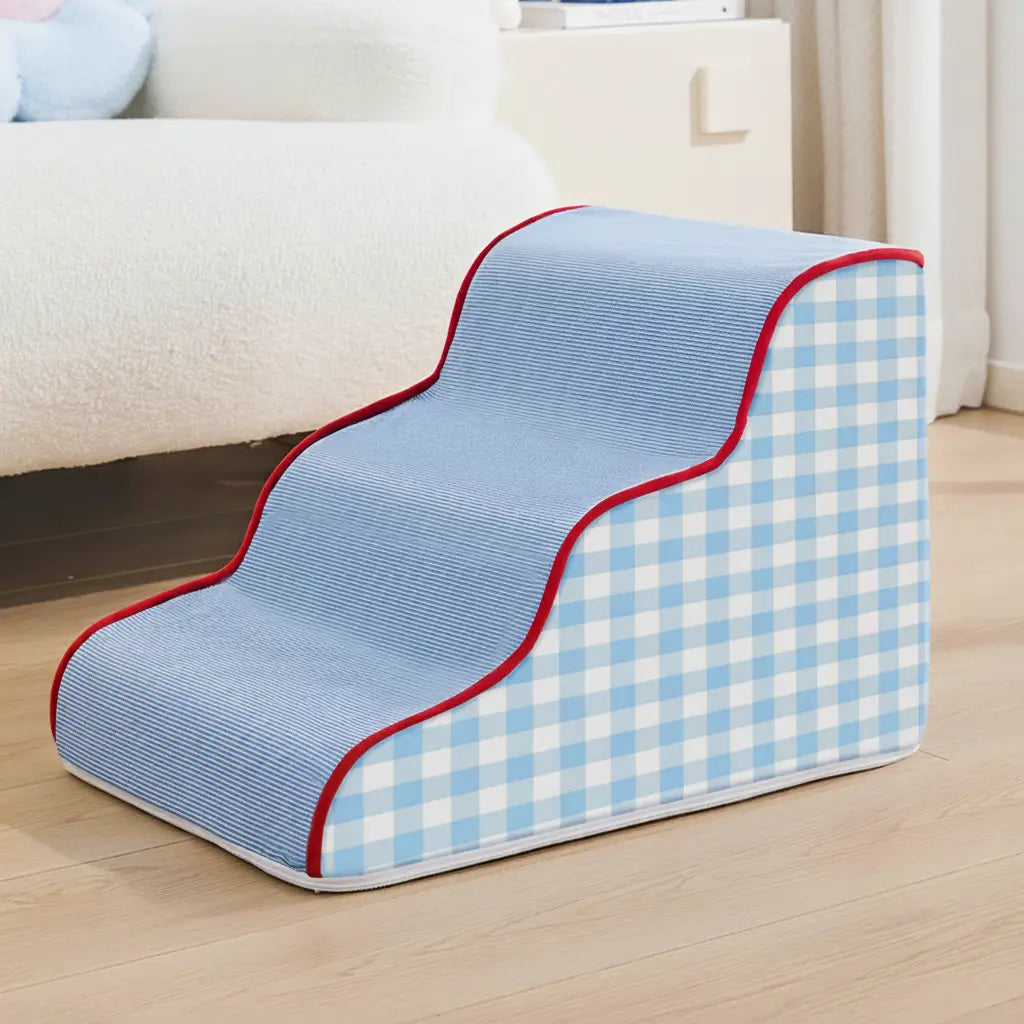 Orthopedic Dog Stairs That Protect Joints | Foam Steps & Non-Slip Base