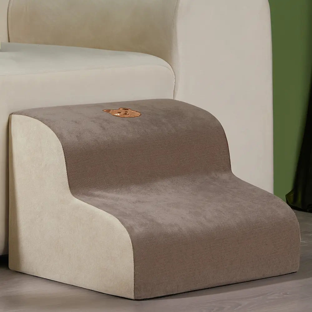Orthopedic Dog Stairs That Protect Joints | Foam Steps & Non-Slip Base