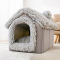 Fleece Pet Bed for Dogs & Cats | Soft Washable Cover & Non-Slip Base