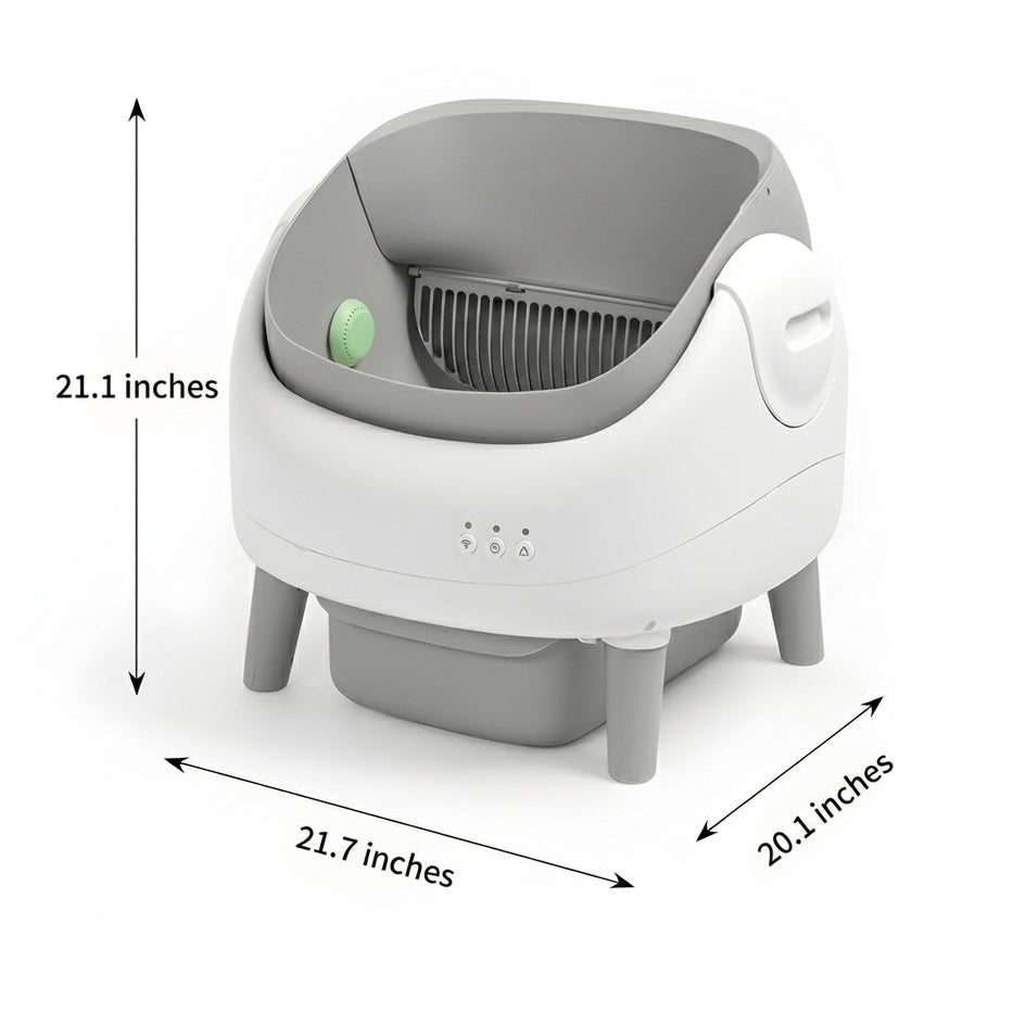 Automatic Self-Cleaning Cat Litter Box