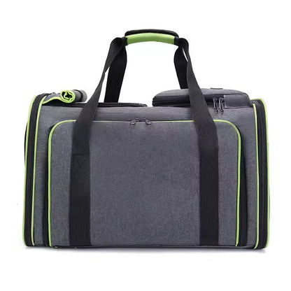 Expandable Pet Carrier Bag | Breathable Mesh Foldable Soft-Sided