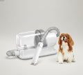 Dog & Cat Grooming Vacuum Kit That Traps Hair | 5 Tools & 2.3L Bin