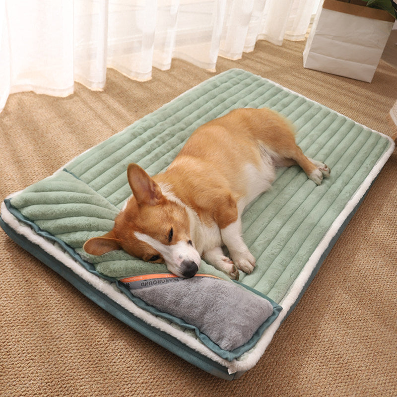 Memory Foam Dog Mat | Ergonomic Support & Removable Washable Cover