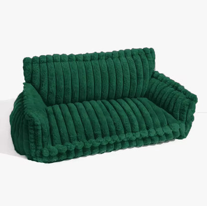 Orthopedic Dog Bed with Elevated Headrest