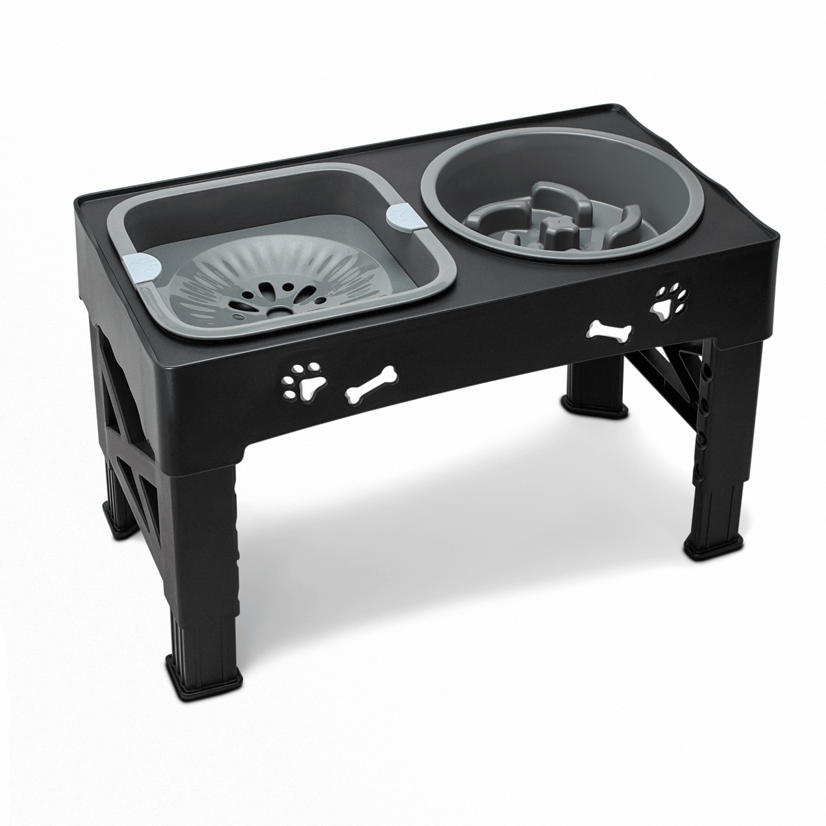 Elevated Dog Bowls That Ease Neck Strain