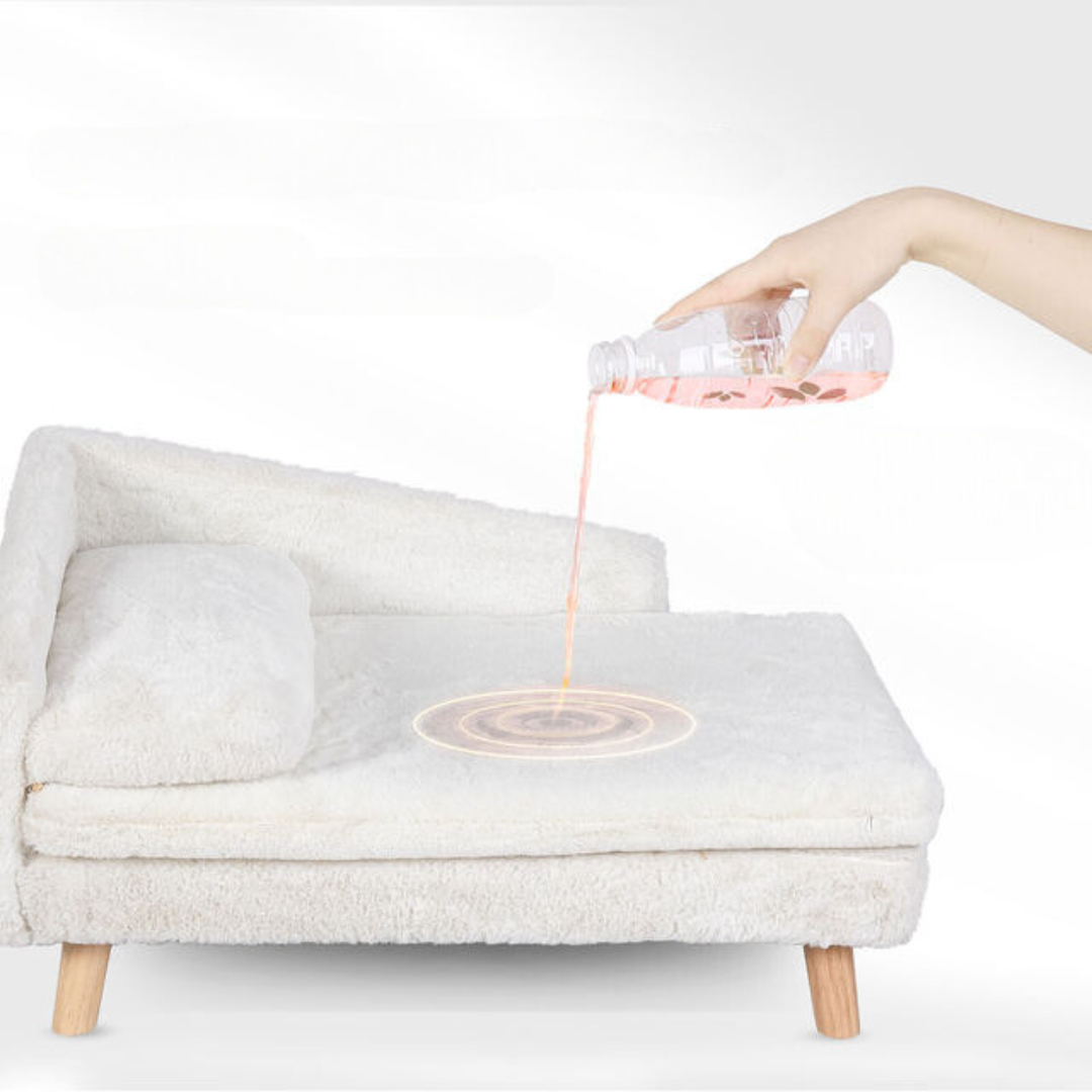 Elevated Pet Sofa Bed for Cats & Small Dogs