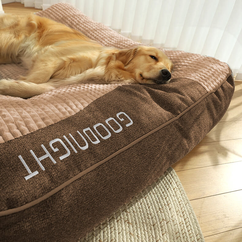 Giant Orthopedic Dog Bed | Plush XL XXL & 3XL Joint Support