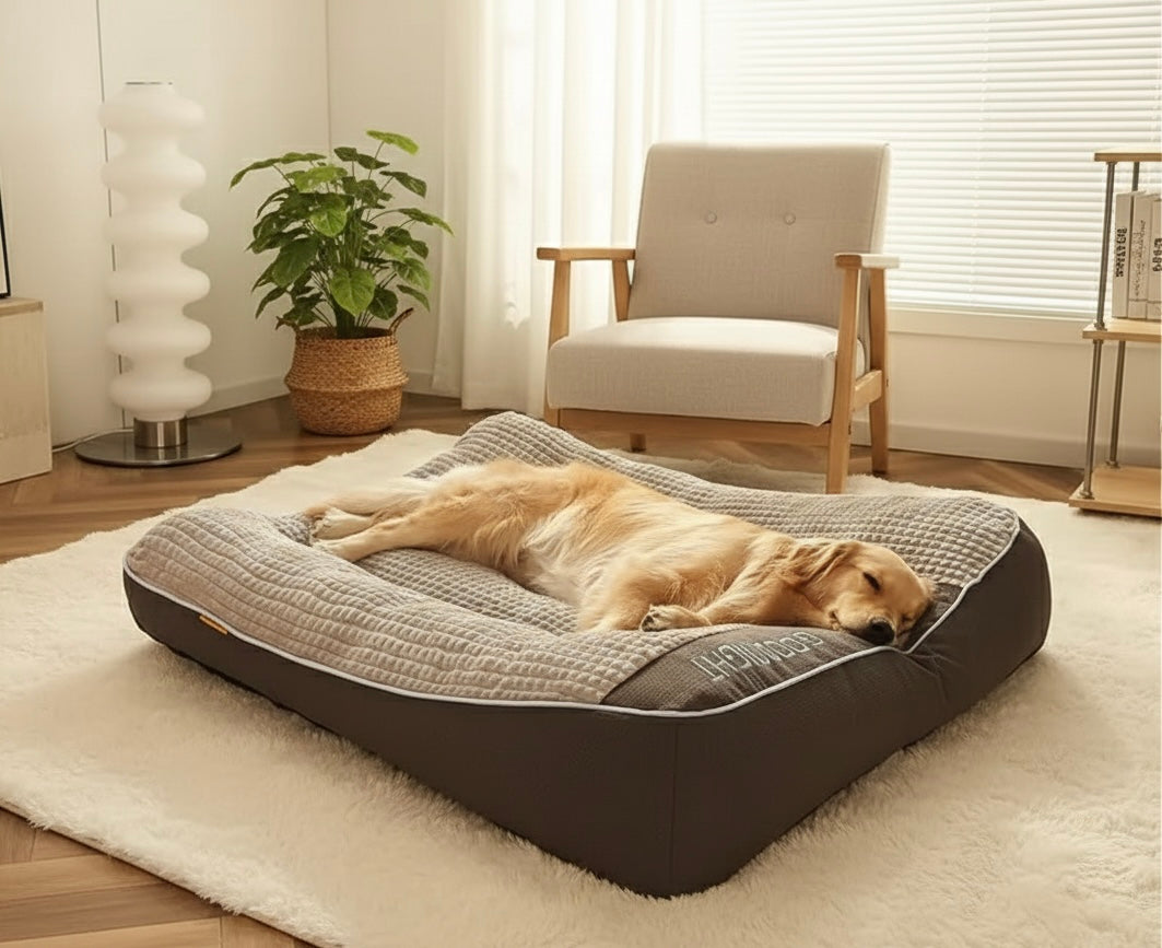 Giant Orthopedic Dog Bed | Plush XL XXL & 3XL Joint Support