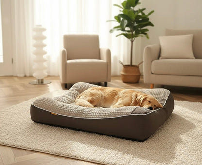 Giant Orthopedic Dog Bed | Plush XL XXL & 3XL Joint Support