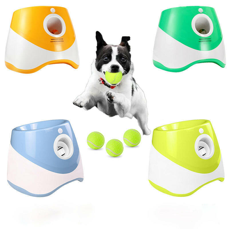 Automatic Dog Ball Launcher for Solo Fetch | 3 Distances & 6 Balls