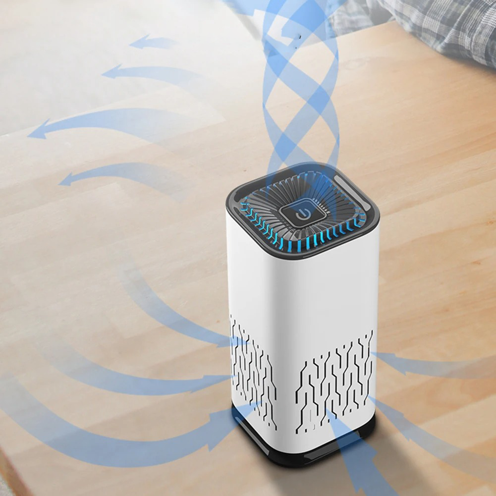 Quiet Pet Air Purifier for Homes with Pets | H13 HEPA & Soft LED