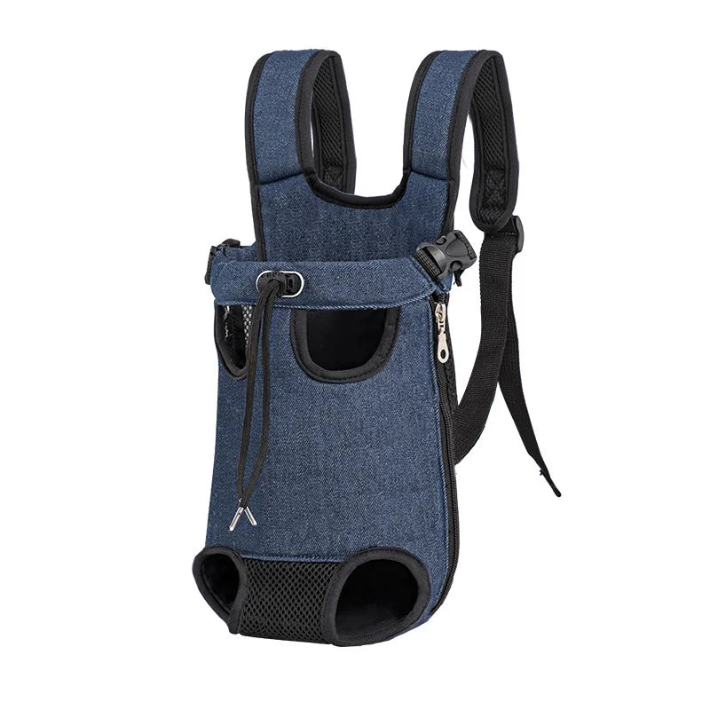 Legs-Out Pet Carrier Backpack | Breathable Mesh & Internal Safety