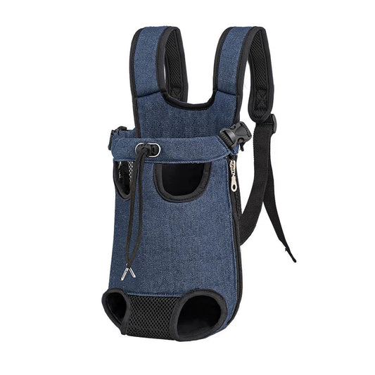 Legs-Out Pet Carrier Backpack | Breathable Mesh & Internal Safety