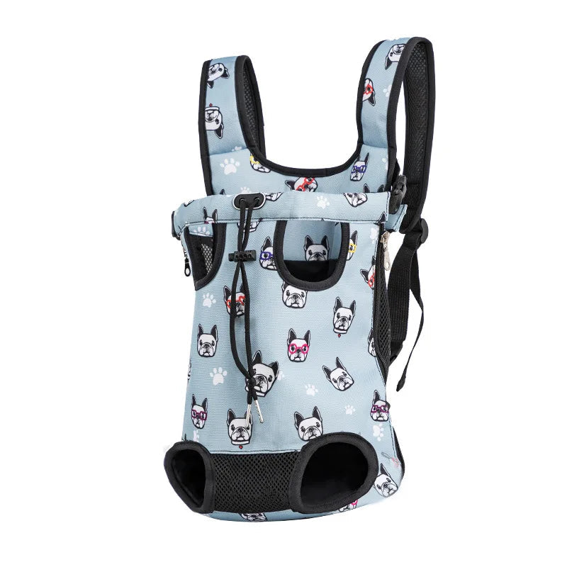Legs-Out Pet Carrier Backpack | Breathable Mesh & Internal Safety