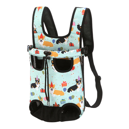 Legs-Out Pet Carrier Backpack | Breathable Mesh & Internal Safety