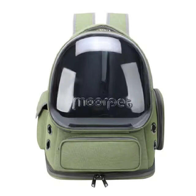 Bubble Window Pet Carrier Backpack | Breathable Mesh & Padded Straps