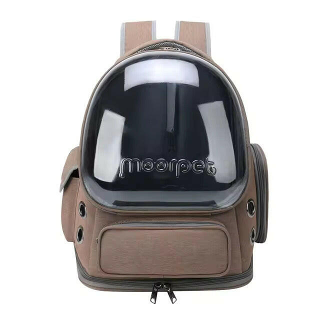 Bubble Window Pet Carrier Backpack | Breathable Mesh & Padded Straps