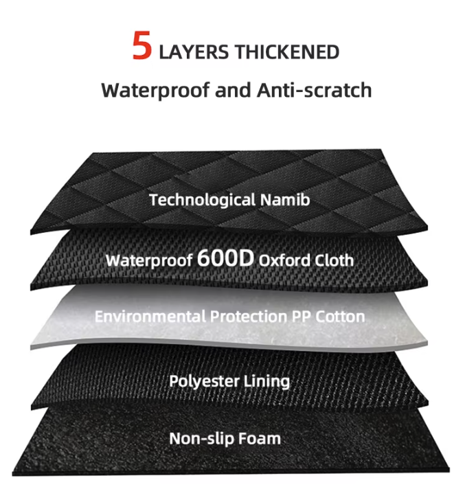 Waterproof Dog Car Seat Cover That Protects Back Seats | Hammock Mode