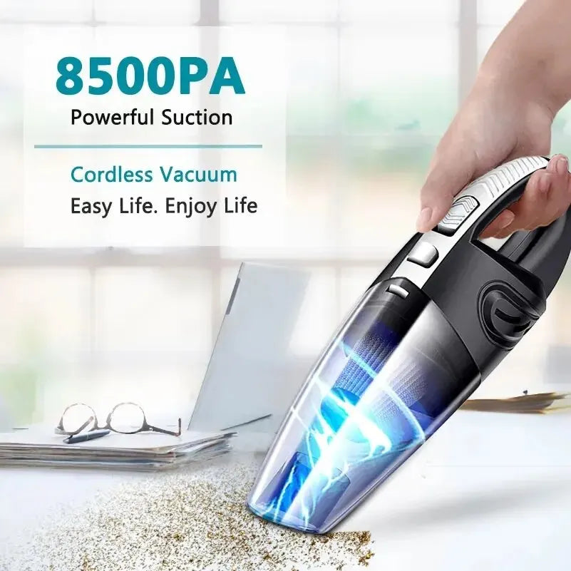 Handheld Vacuum for Pet Hair | 9000Pa Cordless Cyclone & Lightweight