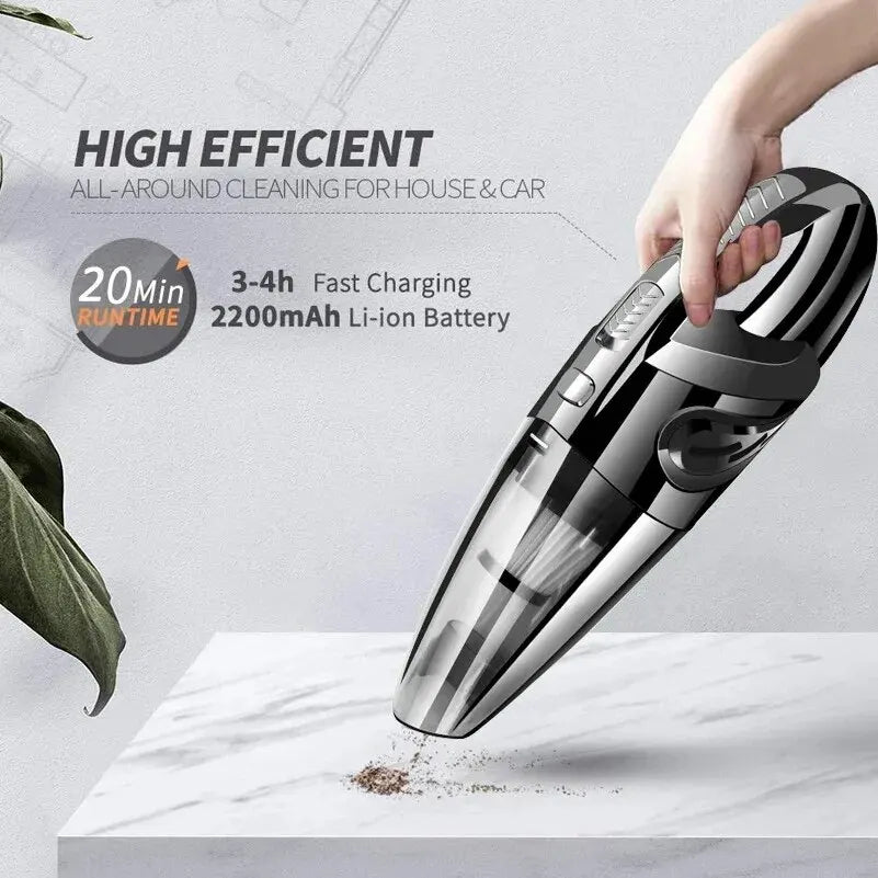 Handheld Vacuum for Pet Hair | 9000Pa Cordless Cyclone & Lightweight