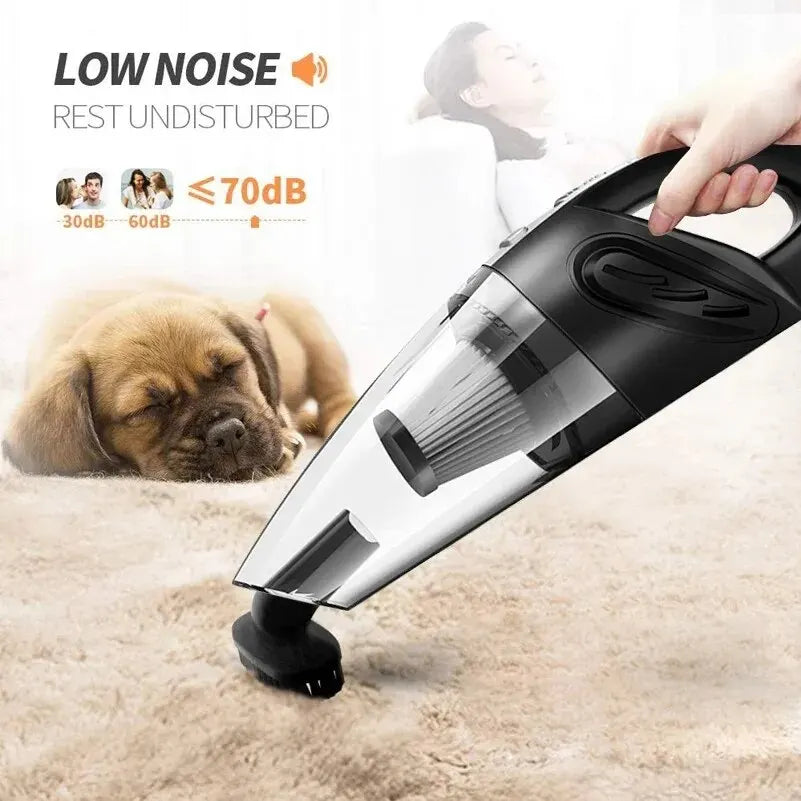 Handheld Vacuum for Pet Hair | 9000Pa Cordless Cyclone & Lightweight