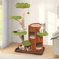 Multi-Level Cat Tree for Large Cats | Spacious Condos & Scratching