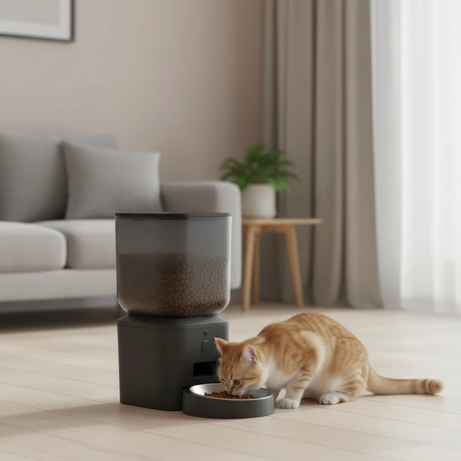 Smart Pet Feeder with Camera | 8L WiFi Two-Way Audio & App Meals