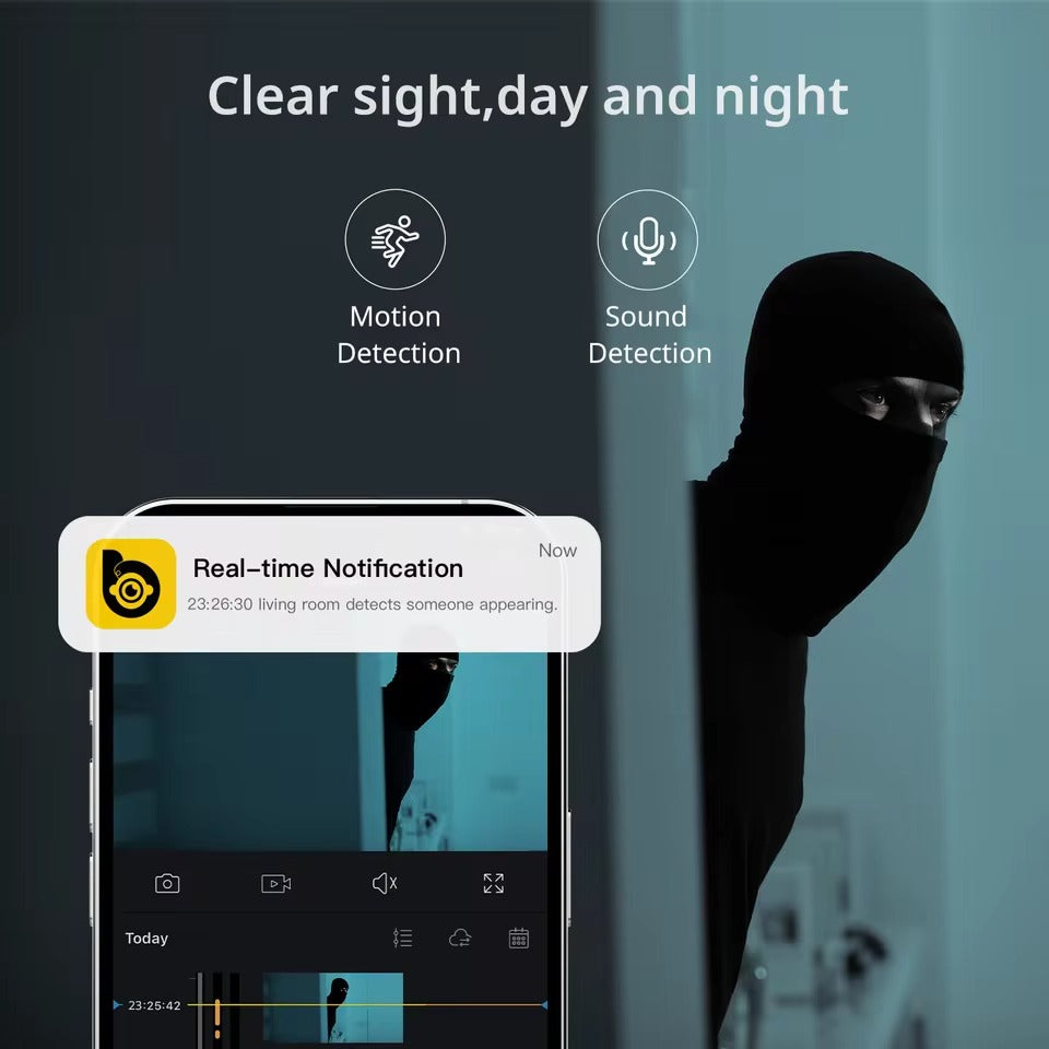 Smart Indoor Pet Camera for Peace of Mind