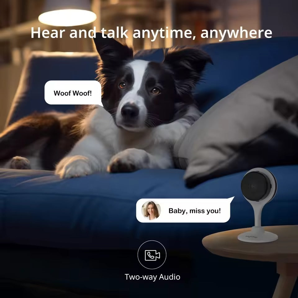 Smart Indoor Pet Camera for Peace of Mind