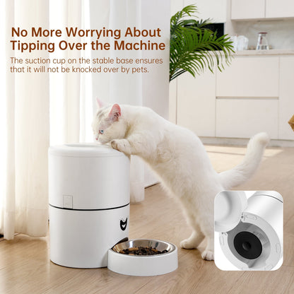 Automatic Pet Feeder for Consistent Meals | App Schedule & 4L Hopper