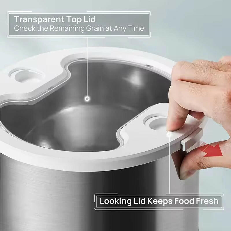 4.5L Automatic Pet Feeder | App Control, Voice Recording & Dual Bowl