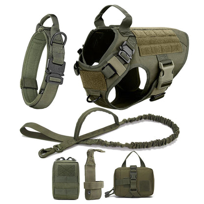 Tactical Dog Harness Vest for Walks & Training