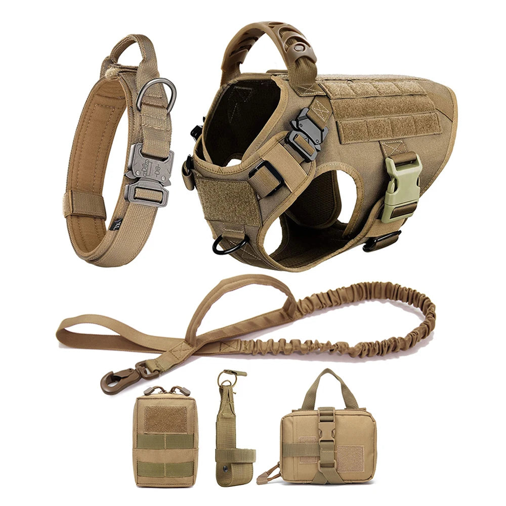 Tactical Dog Harness Vest for Walks & Training