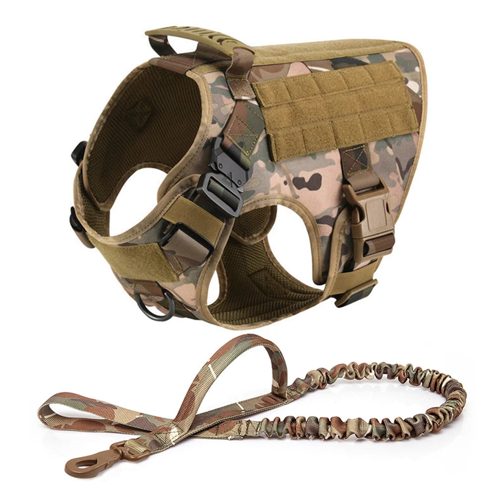 Tactical Dog Harness Vest for Walks & Training