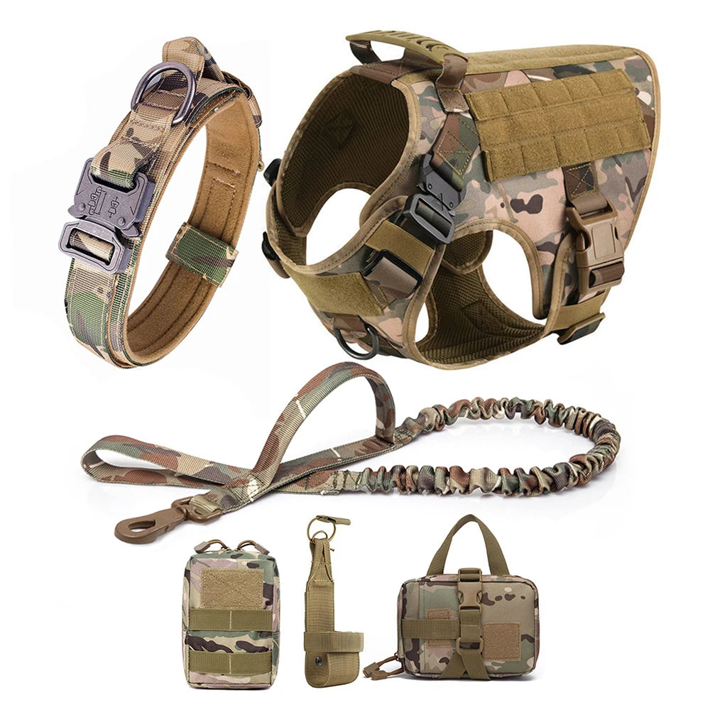 Tactical Dog Harness Vest for Walks & Training