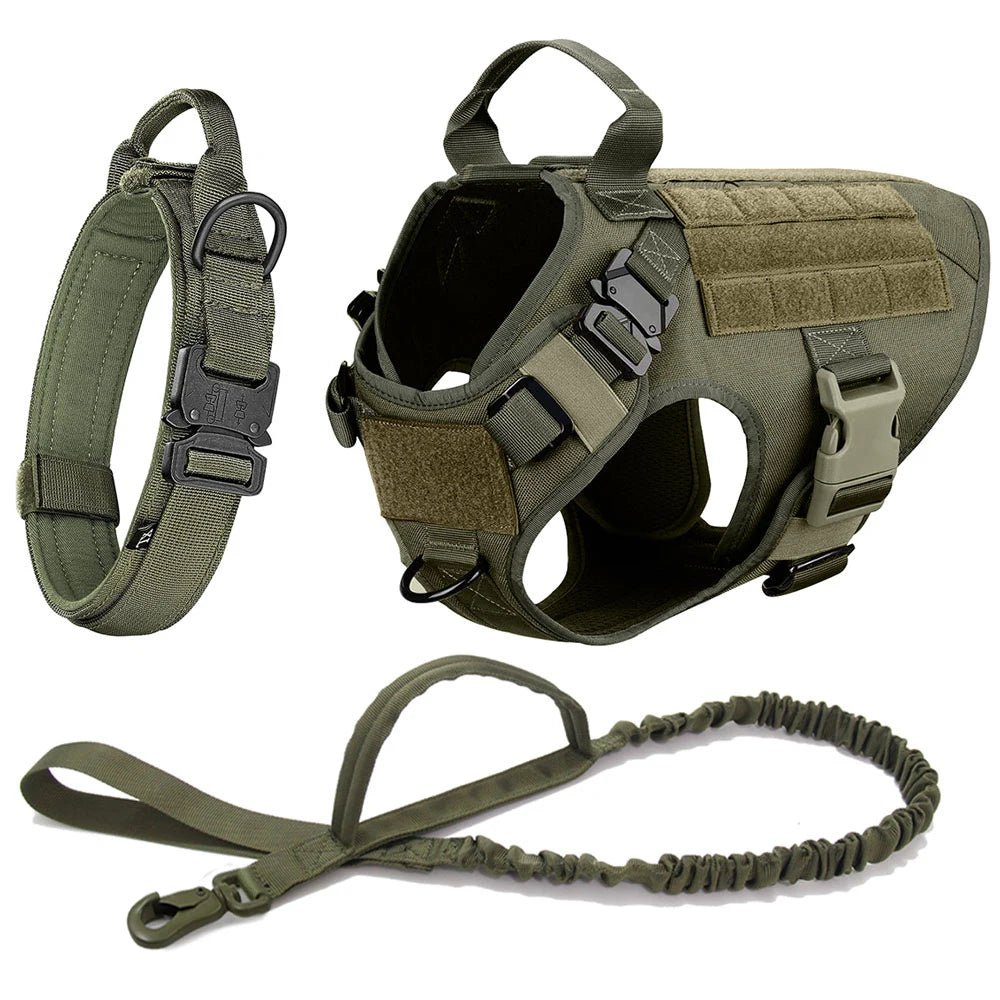 Tactical Dog Harness Vest for Walks & Training